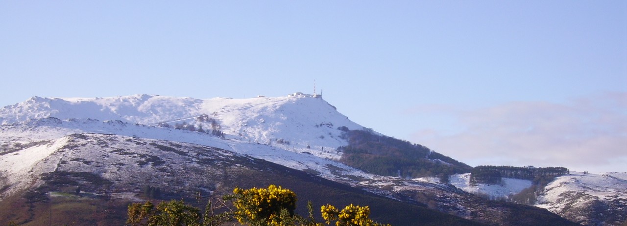 La Rhune sous la neige